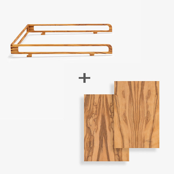 Side panels and cup rail for Rocket Appartamento