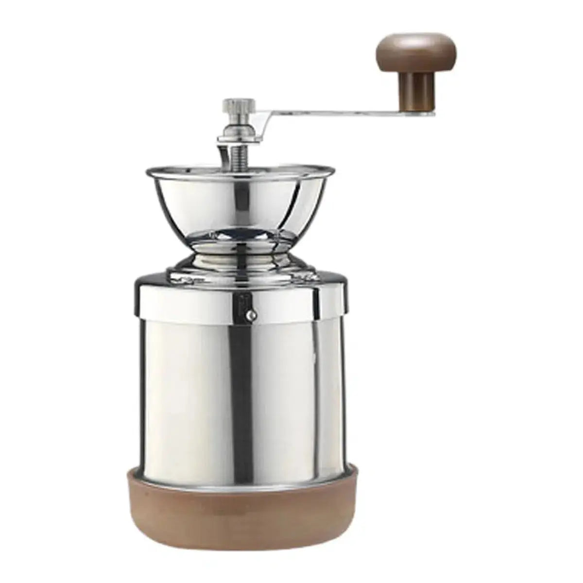 Tiamo manual hand grinder - stainless steel - Barista and Espresso