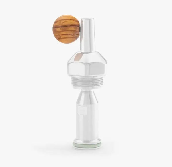 Flow Control wooden knob