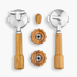 Handtagsset för Rocket-Handtagsset-Wiedemann Manufuktur-Classisk-Med huvud-Körsbär-Barista och Espresso