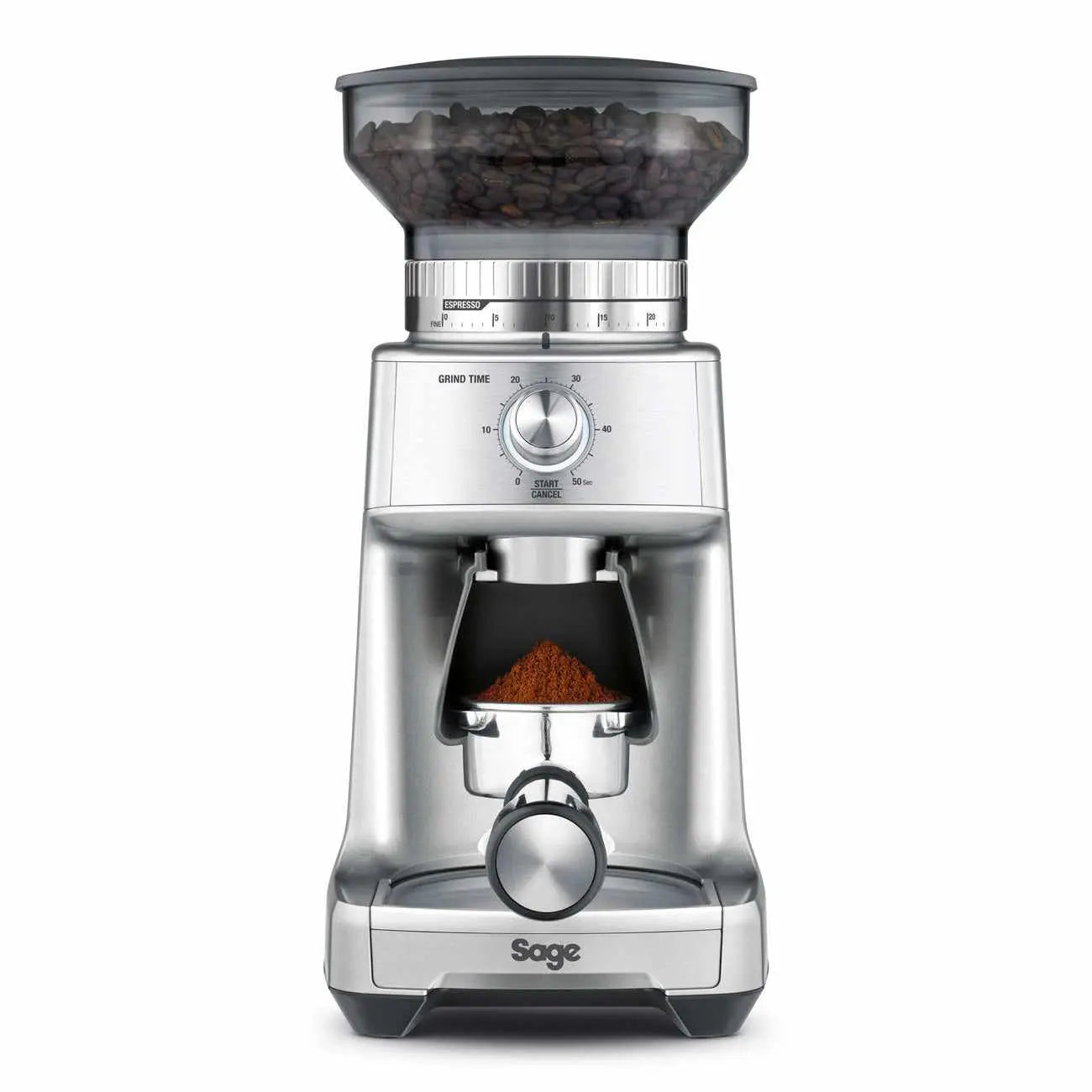 Sage Dose Control Pro coffee grinder-Sage Renovated-Stainless Steel-Like New-Barista and Espresso