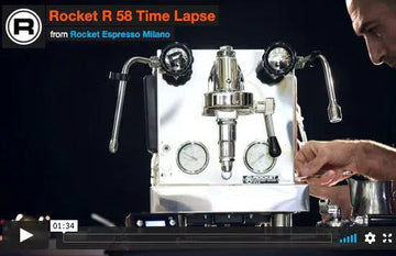 Rocket R 58 Time Lapse - Barista och Espresso