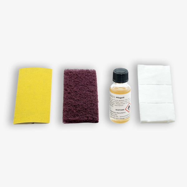 Wood care set from Wiedemann