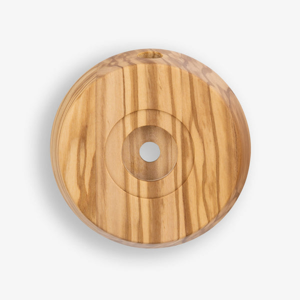 Wooden brew group cover for Rocket R9 ONE