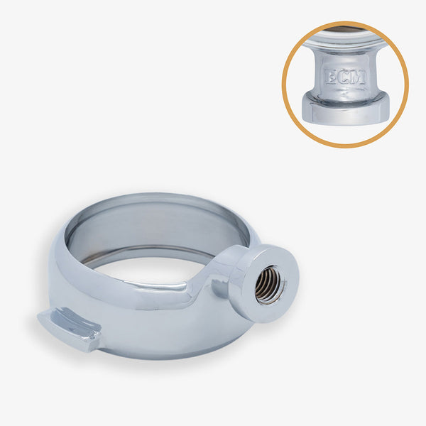 ECM portafilter head chrome