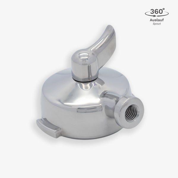 Portafilter head 58 mm stainless steel