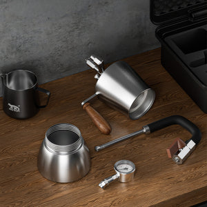 Aleman AK-74 cooktop milk steamer | Professional dry steam for Latte Art