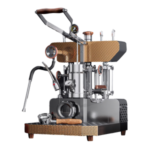 Aleman 6S Flagship Dual Boiler Lever Machine | Saturated Group Head Technology