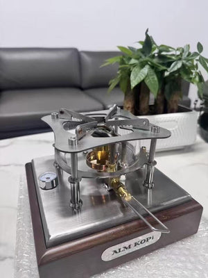 Aleman gas stove | Workstation with safe exhaust | All-in-one heat source