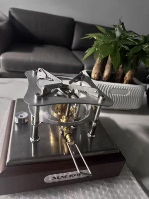 Aleman gas stove | Workstation with safe exhaust | All-in-one heat source