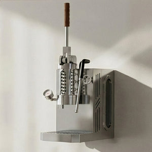 Aleman Gecko Wall-Mounted Espresso Machine with Manual Lever | Zero-Footprint 58 mm Brewer