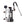 Aleman Z-series Visual Steam Station | Professional Milk Frother (Gatling Model)