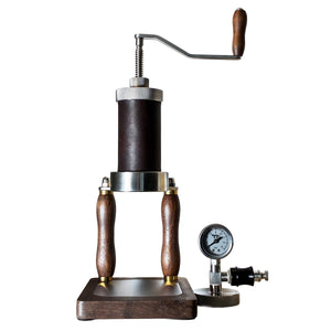 Aleman Nomad Hybrid Portable Espresso Machine | Hand Crank and Pneumatic 2-in-1