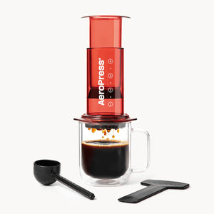Clear Red AeroPress