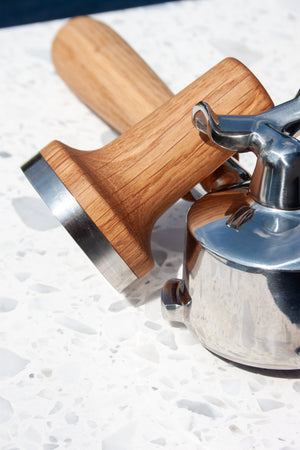 Sage Tamper in wood 53.4 mm