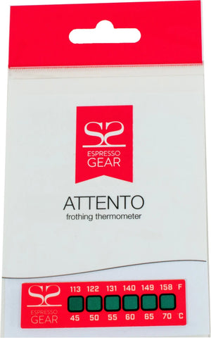 Package with Thermometer Attento -Espresso Gear for precise temperature measurement during espresso preparation.