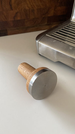 Sage Tamper in wood 53.4 mm