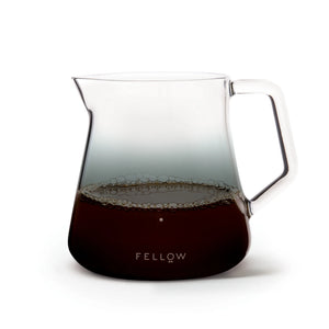 Glass serving jug with sleek design for precise brewing, barista accessories, latest news, all about coffee.