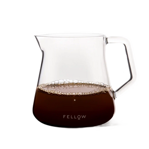 Glass serving pot for precise coffee serving, modern design, espresso accessories, Latest news, all about coffee.