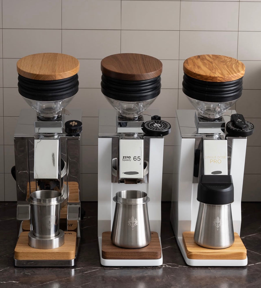Wooden grinder lids