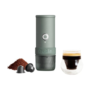 Mino Portable Espresso Machine - Canyon Green OUTIN