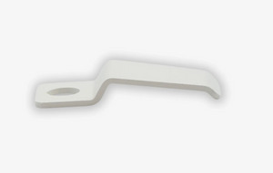 White holder for portafilter that provides a secure rest in the Tamper station, compatible with Wiedemann, all about coffee.