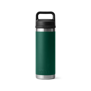 Rambler Chug Bottle 18oz / 530ml - Black Forest Green
