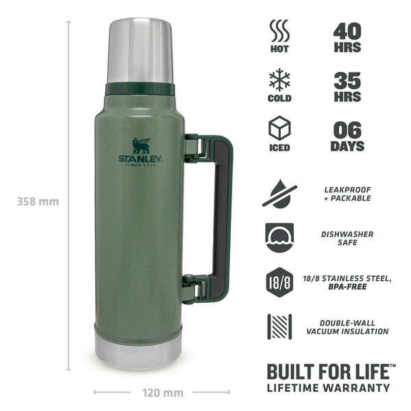 Thermos Hammertone Green