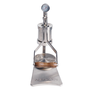 Aleman 2P Espresso Machine with Manual Lever | Base and Drip Tray in Stainless Steel