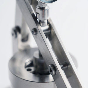 Aleman 2P Espresso Machine with Manual Lever | Base and Drip Tray in Stainless Steel