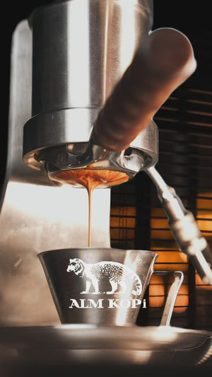 Aleman Sniper Espresso Machine with Manual Lever | Precision Tower in Stainless Steel