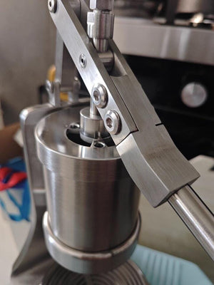Aleman Sniper Espresso Machine with Manual Lever | Precision Tower in Stainless Steel