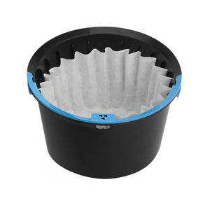 Round paper filters with flat bottom for batch brewers, part of Fellow, filter paper, EspressoGear, latest news, all about coffee