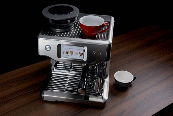 Cafetera Espresso Sage Machine The Barista Touch SES880BST4EEU1 - Inox  Negra - Outlet Exclusivo