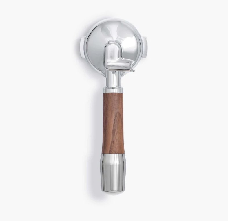 Wood Portafilter 58 mm single spout - Main Image